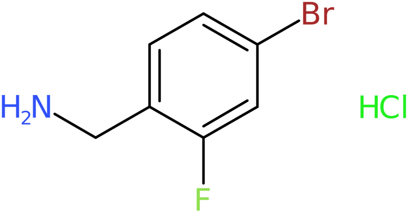 CAS: 147181-08-6 | 4-Bromo-2-fluorobenzylamine hydrochloride, >98%, NX25047