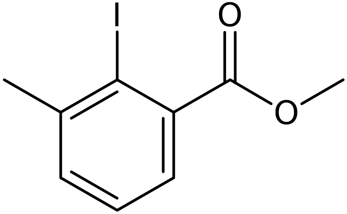 CAS: 103441-60-7 | Methyl 2-iodo-3-methylbenzoate, >98%, NX11959