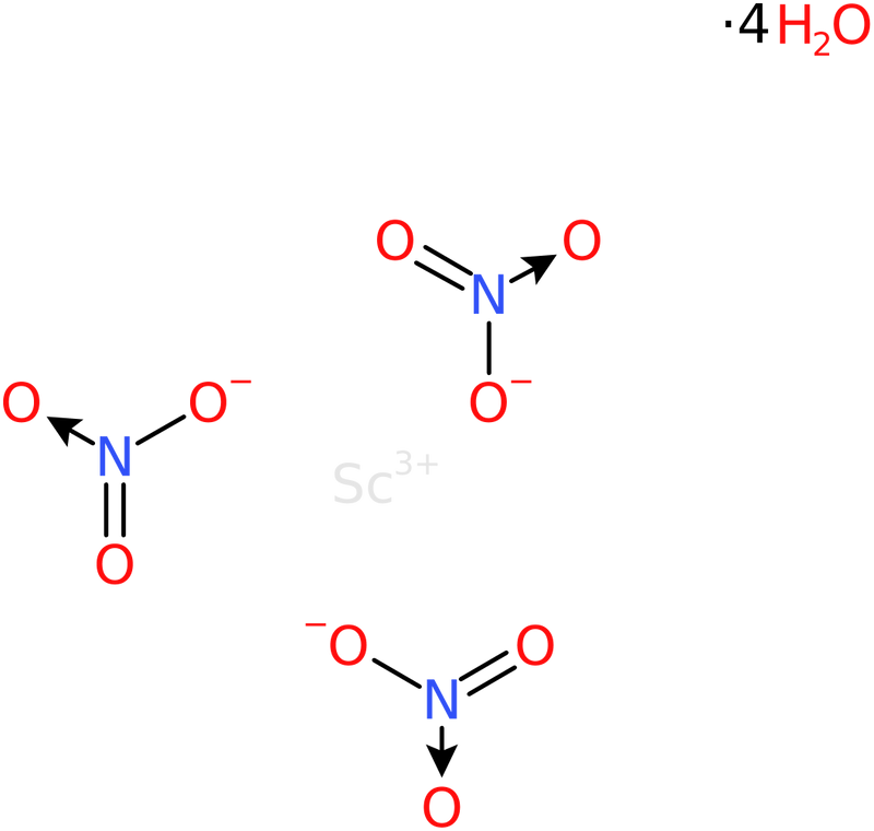 CAS: 13465-60-6 | Scandium(III) nitrate tetrahydrate, >99.99%, NX21666