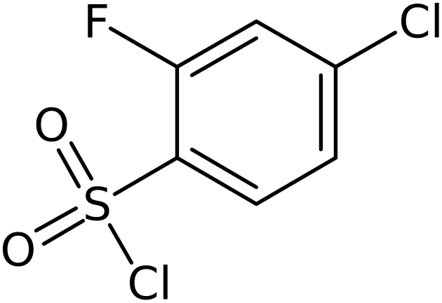 CAS: 141337-26-0 | 4-Chloro-2-fluorobenzenesulphonyl chloride, >96%, NX23554