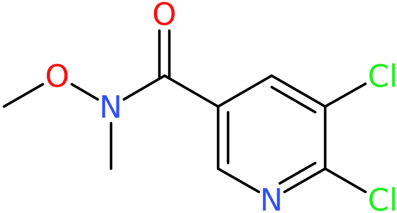 CAS: 162327-73-3 | 5,6-Dichloro-N-methoxy-N-methylpyridine-3-carboxamide, NX27363