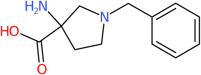 CAS: 145602-87-5 | 3-Amino-1-benzyl-pyrrolidine-3-carboxylic acid, >97%, NX24814