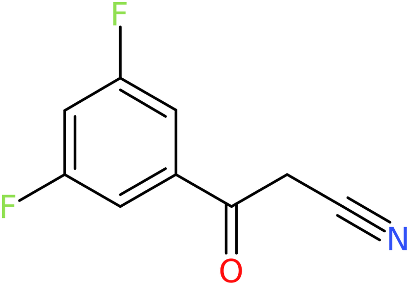 CAS: 842140-51-6 | 3,5-Difluorobenzoylacetonitrile, NX63340