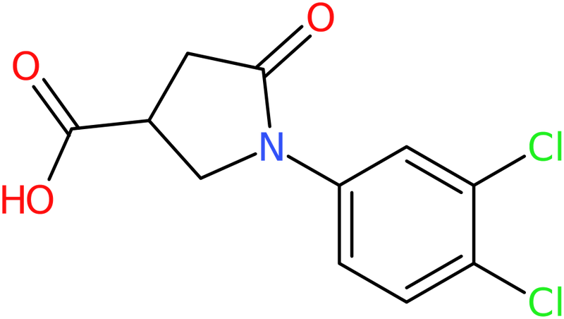 CAS: 91064-25-4 | 1-(3,4-Dichlorophenyl)-2-oxopyrrolidine-4-carboxylic acid, >98%, NX68250