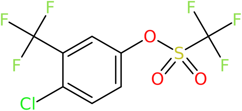 CAS: 1446016-91-6 | 4-Chloro-3-(trifluoromethyl)phenyl trifluoromethanesulphonate, >97%, NX24559