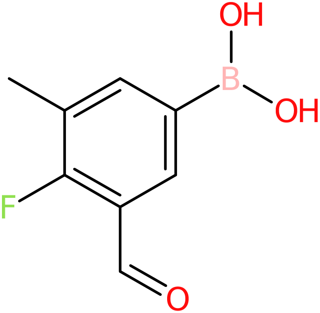 CAS: 1310384-23-6 | 4-Fluoro-3-formyl-5-methylphenylboronic acid, >98%, NX20673