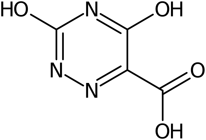 CAS: 13924-15-7 | 3,5-Dihydroxy-[1,2,4]triazine-6-carboxylic acid, NX23115