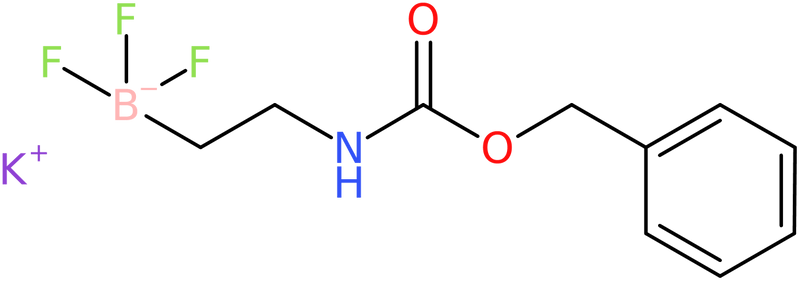 CAS: 926280-84-4 | Potassium benzyl N-[2-(trifluoroboranuidyl)ethyl]carbamate, >95%, NX69199