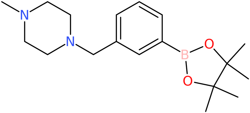 CAS: 883738-27-0 | 3-((4-Methylpiperazin-1-yl)methyl)phenylboronic acid pinacol ester, NX66145