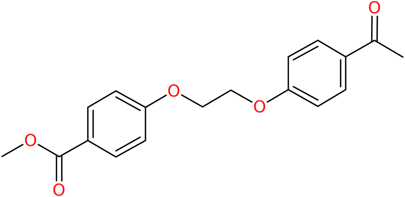 CAS: 937601-85-9 | Methyl 4-[2-(4-acetylphenoxy)ethoxy]benzoate, NX69797