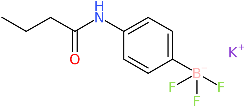 Potassium (4-butanamidophenyl)trifluoroboranuide, NX74441