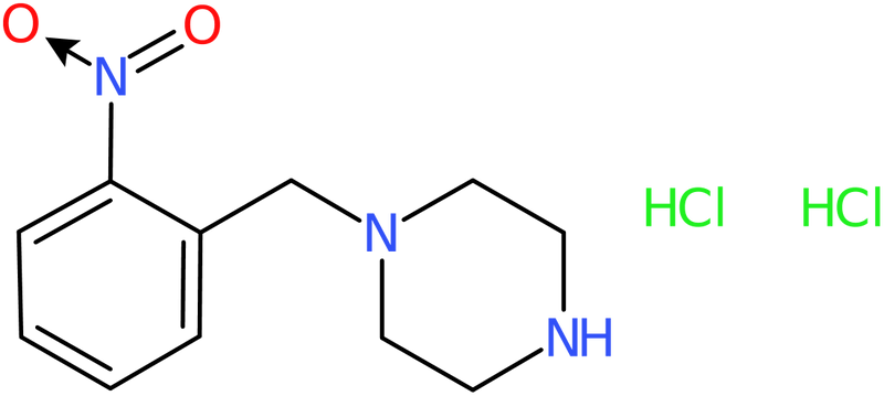 CAS: 827614-54-0 | 1-(2-Nitrobenzyl)piperazine dihydrochloride, >97%, NX63006