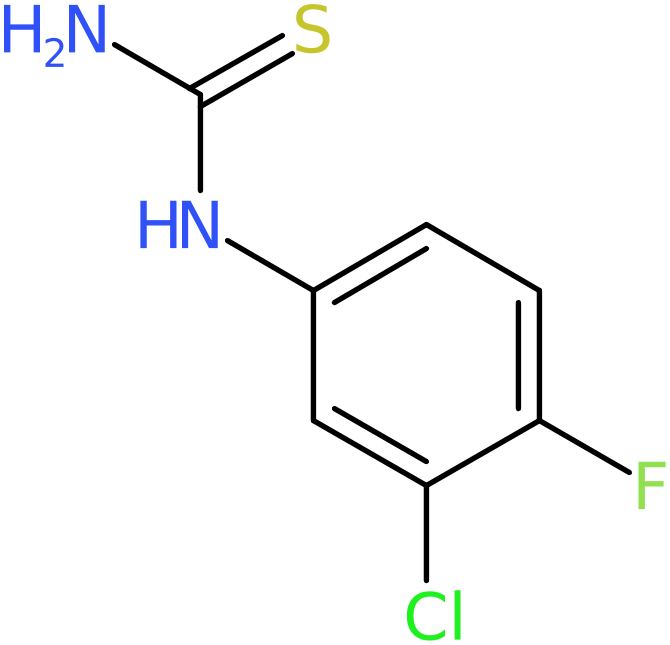 CAS: 154371-25-2 | 3-Chloro-4-fluorophenylthiourea, NX26129