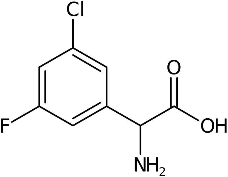 CAS: 1038843-45-6 | 3-Chloro-5-fluoro-DL-phenylglycine, NX12092