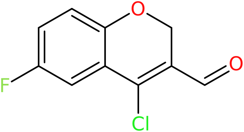 CAS: 105799-69-7 | 4-Chloro-6-fluoro-2H-benzopyran-3-carboxaldehyde, >97%, NX12766