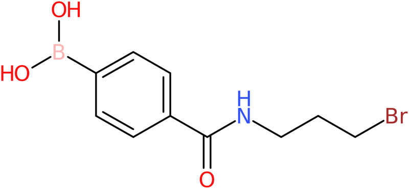 CAS: 850567-41-8 | 4-(3-Bromopropylcarbamoyl)benzeneboronic acid, >97%, NX63869