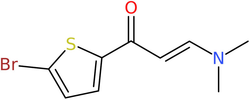 CAS: 938176-46-6 | (2E)-1-(5-Bromothiophen-2-yl)-3-(dimethylamino)prop-2-en-1-one, >95%, NX69898