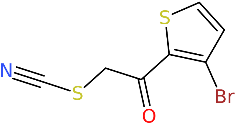 CAS: 937602-37-4 | 2-(3-Bromothien-2-yl)-2-oxoethyl thiocyanate, NX69830