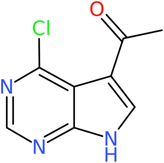 CAS: 1363381-59-2 | 1-(4-Chloro-7h-pyrrolo[2,3-d]pyrimidin-5-yl)ethanone, >97%, NX22299