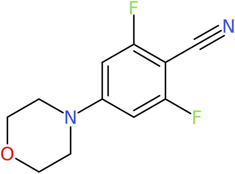 CAS: 840481-30-3 | 2,6-Difluoro-4-(morpholin-4-yl)benzonitrile, NX63309