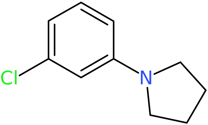 CAS: 88154-24-9 | 1-(3-Chlorophenyl)pyrrolidine, NX66025