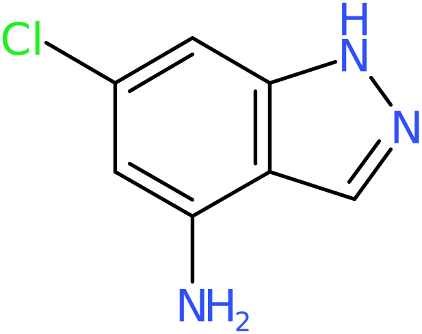 CAS: 885519-32-4 | 6-Chloro-1H-indazol-4-amine, >95%, NX66366