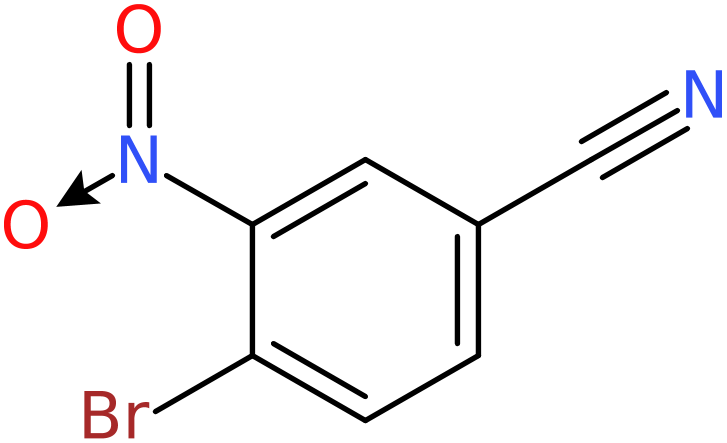 CAS: 89642-49-9 | 4-Bromo-3-nitrobenzonitrile, >98%, NX67501