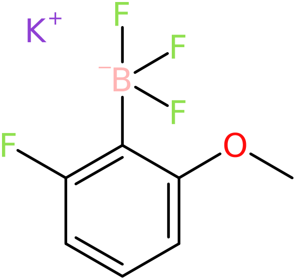 CAS: 916178-96-6 | Potassium trifluoro(2-fluoro-6-methoxyphenyl)borate, >95%, NX68732