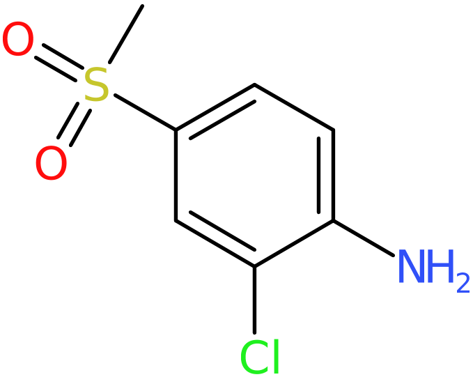 CAS: 13244-35-4 | 2-Chloro-4-(methylsulphonyl)aniline, >95%, NX21085