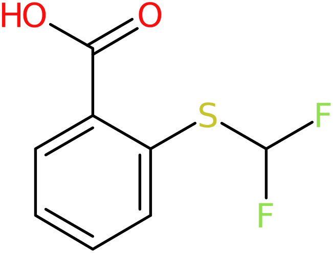 CAS: 79676-56-5 | 2-[(Difluoromethyl)sulphanyl]benzoic acid, >97%, NX62266