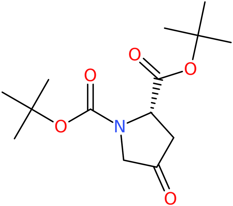 CAS: 166410-05-5 | Bis(tert-butyl) (2S)-4-oxopyrrolidine-1,2-dicarboxylate, >97%, NX27929