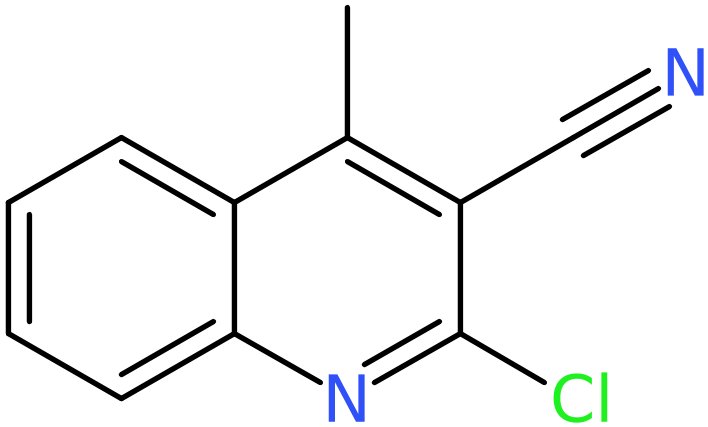 CAS: 101617-94-1 | 2-Chloro-4-methylquinoline-3-carbonitrile, NX11034