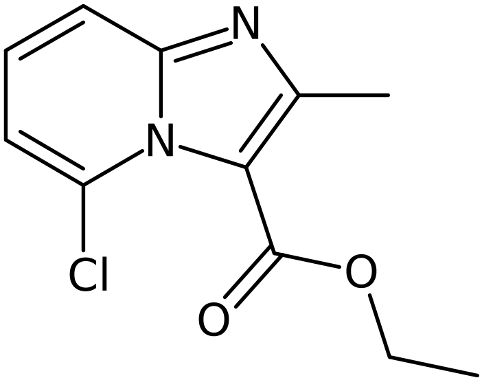 CAS: 141517-48-8 | Ethyl 5-chloro-2-methylimidazo[1,2-a]pyridine-3-carboxylate, >96%, NX23585