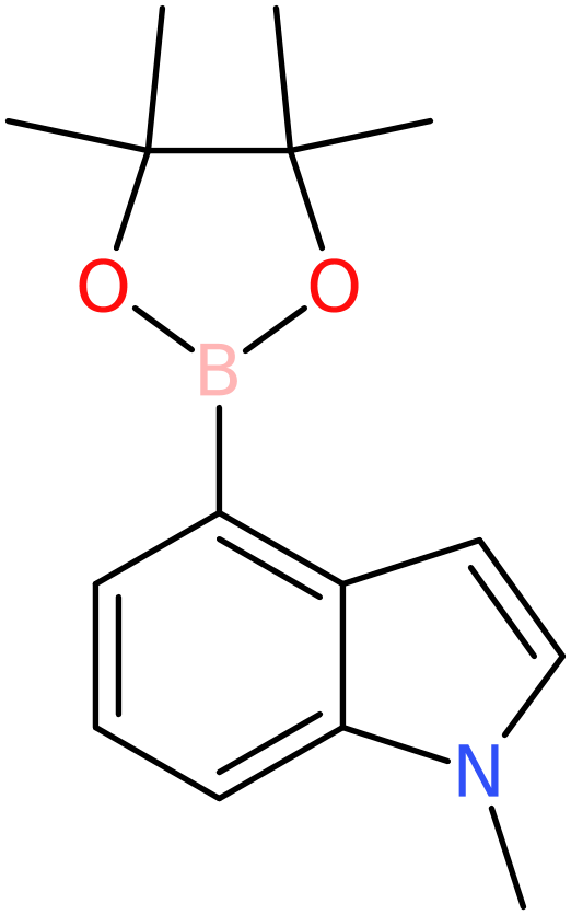 CAS: 898289-06-0 | 1-Methyl-1H-indole-4-boronic acid, pinacol ester, >97%, NX67577