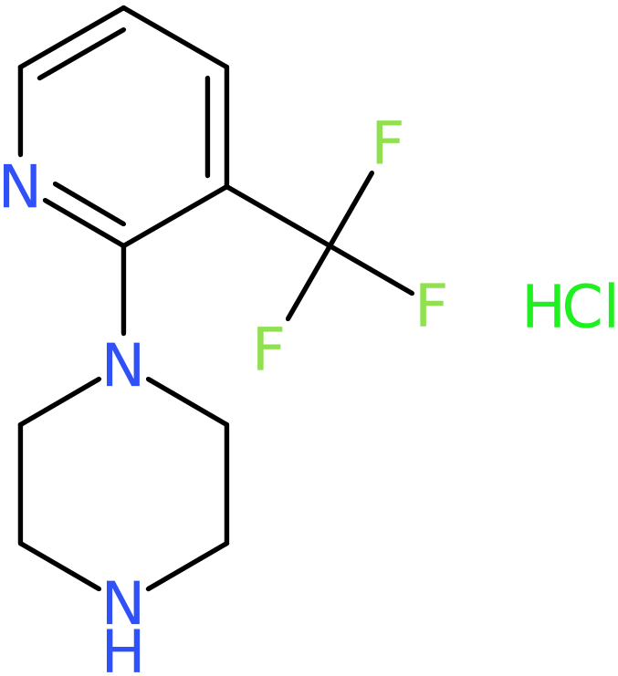 CAS: 87394-50-1 | 1-(3-(Trifluoromethyl)pyridin-2-yl)piperazine hydrochloride, >95%, NX65409