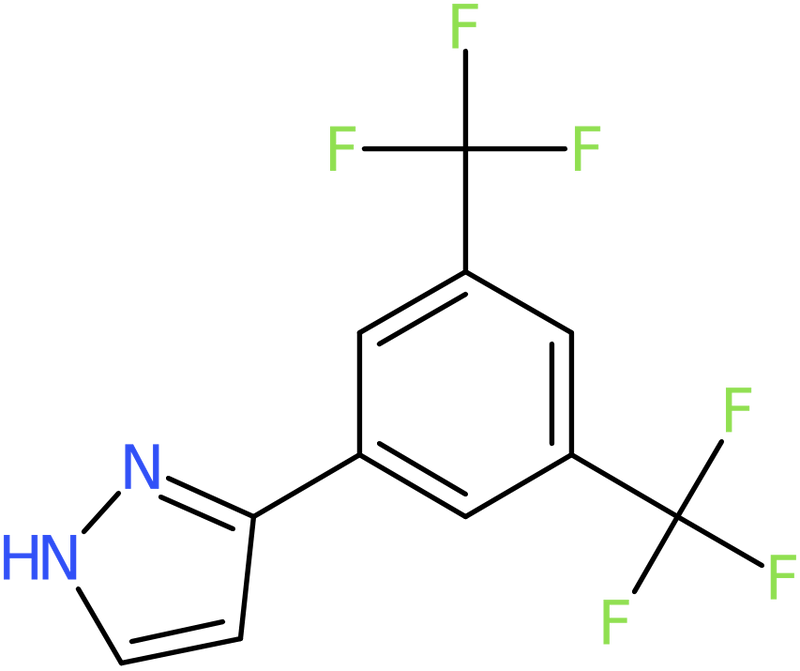 CAS: 154258-54-5 | 3-[3,5-Bis(trifluoromethyl)phenyl]-1H-pyrazole, NX26102