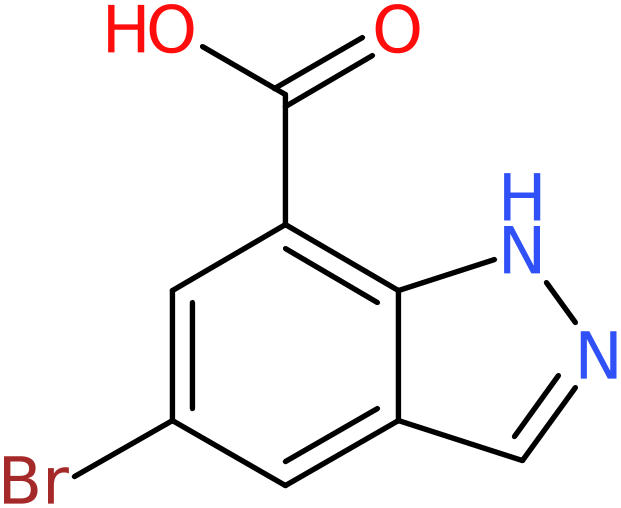 CAS: 953409-99-9 | 5-Bromo-1H-indazole-7-carboxylic acid, NX70851