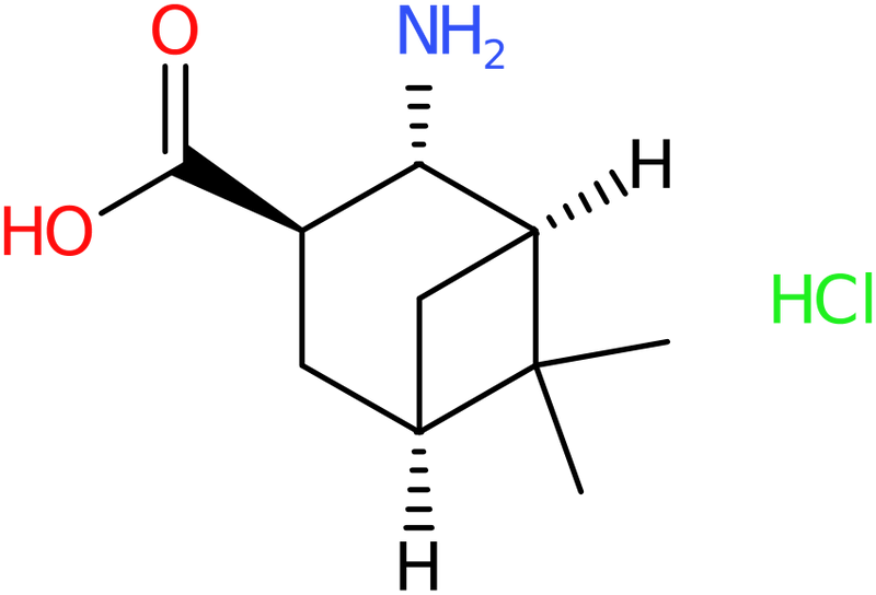 CAS: 1027343-52-7 | (1R,2R,3R,5R)-2-Amino-6,6-dimethylbicyclo[3.1.1]heptan-3-carboxylic acid hydrochloride, NX11648