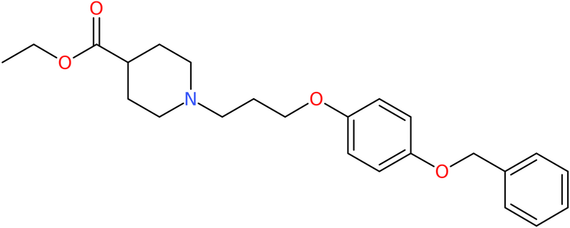 CAS: 937602-27-2 | Ethyl 1-{3-[4-(benzyloxy)phenoxy]propyl}piperidine-4-carboxylate, NX69825