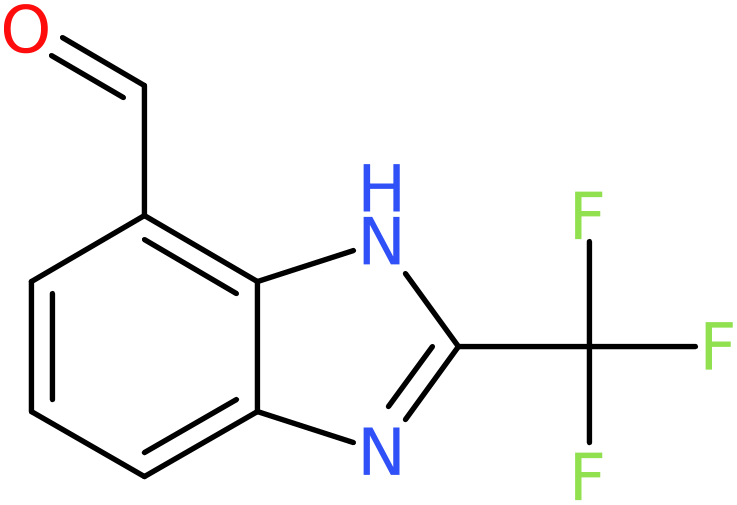 CAS: 933741-41-4 | 2-(Trifluoromethyl)-1H-benzimidazole-7-carbaldehyde, NX69568