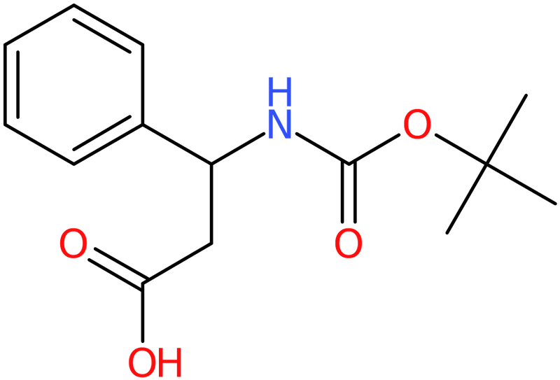 CAS: 14676-01-8 | 3-tert-Butoxycarbonylamino-3-phenyl-propionic acid, NX24977