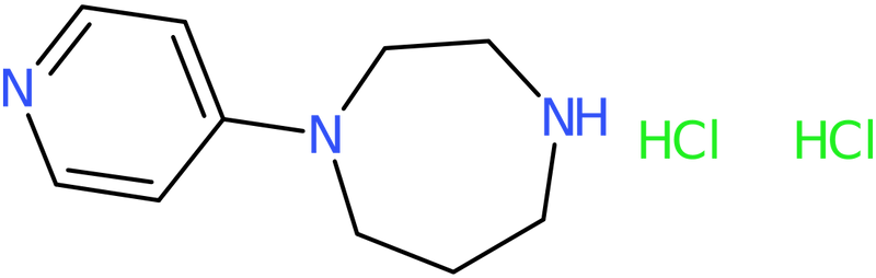 CAS: 851292-41-6 | 1-(Pyridin-4-yl)homopiperazine dihydrochloride, >97%, NX64077