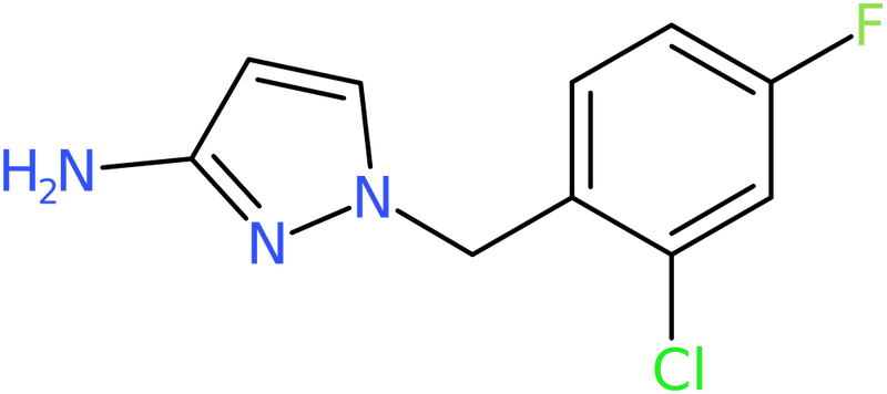 CAS: 1001757-50-1 | 1-(2-Chloro-4-fluorobenzyl)-1H-pyrazol-3-amine, NX10291