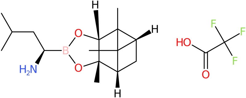 CAS: 179324-87-9 | (R)-Boroleucine-(1S,2S,3R,5S)-(+)-pinanediol ester trifluoroacetate, >98%, NX29976