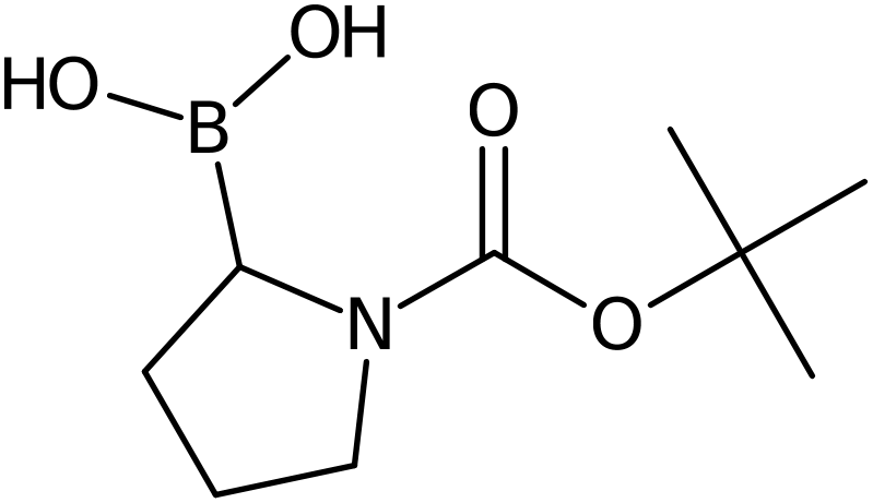 CAS: 149682-75-7 | 2-Borono-1-pyrrolidinecarboxylic acid 1-(1,1-dimethylethyl) ester, >97%, NX25399