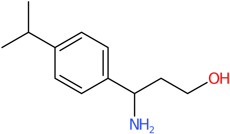 CAS: 955287-40-8 | 3-Amino-3-(4-isopropyl-phenyl)-propan-1-ol, NX70905