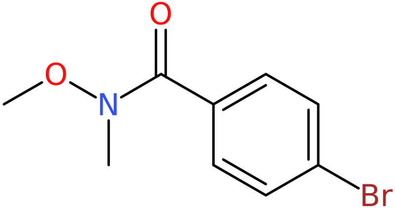 CAS: 192436-83-2 | 4-Bromo-N-methoxy-N-methylbenzamide, >98%, NX31920