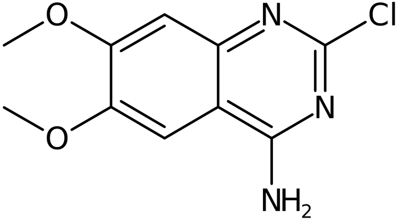 CAS: 23680-84-4 | 4-Amino-2-chloro-6,7-dimethoxyquinazoline, NX36499