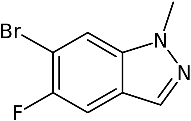 CAS: 1286734-86-8 | 6-Bromo-5-fluoro-1-methyl-1H-indazole, NX20165