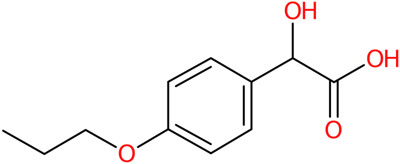 CAS: 79694-16-9 | Hydroxy(4-propoxyphenyl)acetic acid, NX62272